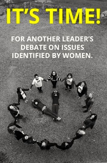 It's time! For another leaders on issues identified by women